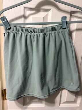 Nike Light Aqua Women’s Elastic-Waist Shorts
